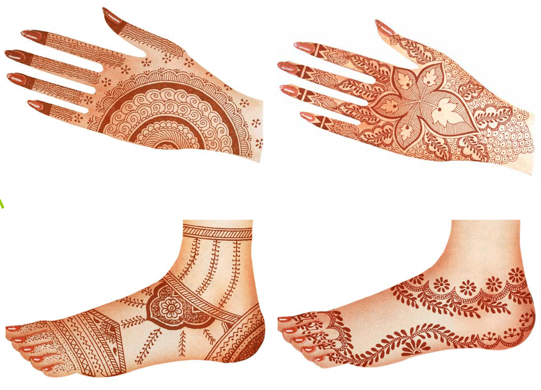 Foot Mehndi Design images